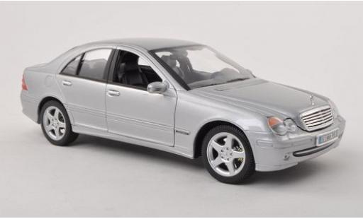 Mercedes Classe C 1/18 Welly silber silber 2001 1:18 modellautos