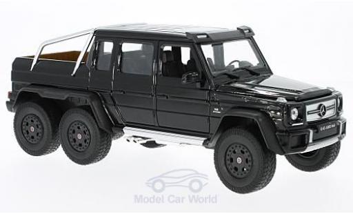 Mercedes Classe G 1/24 Welly G 63 AMG 6x6 schwarz modellautos