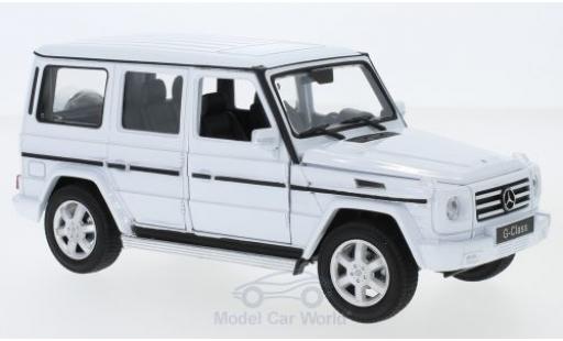 Mercedes Classe G 1/24 Welly weiss modellautos