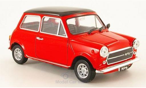 Mini Cooper 1/24 Welly 1300 rot/schwarz 1974 ohne Vitrine modellautos