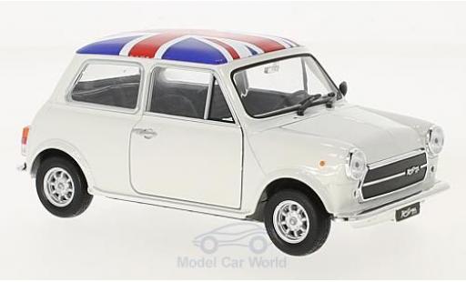 Mini Cooper S 1/24 Welly 1300 weiss UK Flag modellautos