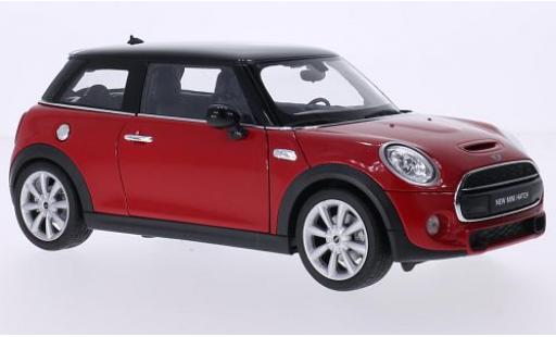 Modellautos Mini Cooper 1/18 Welly S rot/schwarz 2014 1:18 Mini Cooper 1/18 Welly S rot/schwarz 2014 1:18 modellautos