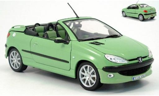 Modellautos Peugeot 206 1/18 Welly CC Cabriolet met. grün funktionsfähiges Ver 1:18 Peugeot 206 1/18 Welly CC Cabriolet met. grün funktionsfähiges Ver 1:18 modellautos