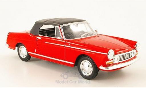 Peugeot 404 Cabriolet 1/24 Welly Cabriolet rot 1963 geschlossen modellautos