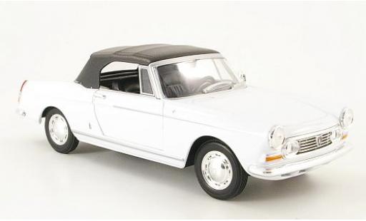 Peugeot 404 1/24 Welly Cabriolet weiss geschlossen 1963 1:24 modellautos