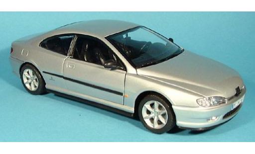 Modellautos Peugeot 406 1/18 Welly silber 1:18 Peugeot 406 1/18 Welly silber 1:18 modellautos