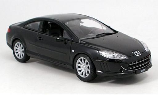Modellautos Peugeot 407 1/18 Welly Coupe schwarz 1:18 Peugeot 407 1/18 Welly Coupe schwarz 1:18 modellautos