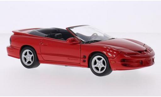 Pontiac Firebird 1/24 Welly Cabrio rot 2001 modellautos