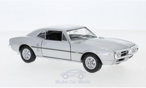 Pontiac Firebird 1/24 Welly silber 1967 modellautos