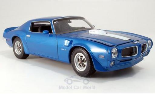 Modellautos Pontiac Firebird 1972 1/18 Welly Trans Am blau 1972 Pontiac Firebird 1972 1/18 Welly Trans Am blau 1972 modellautos