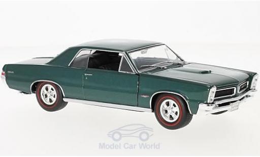 Pontiac GTO 1/24 Welly mettalic türkis 1965 modellautos