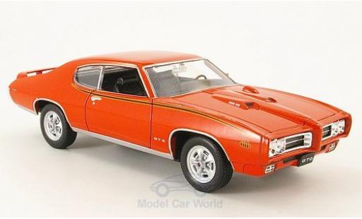 Pontiac GTO 1/24 Welly The Judge 1969 ohne Vitrine modellautos