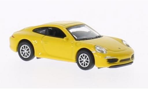 Modellautos Porsche 991 S 1/87 Welly 911 () Carrera S gelb Porsche 991 S 1/87 Welly 911 () Carrera S gelb modellautos