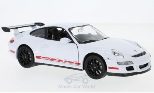 Porsche 997 GT3 RS 1/24 Welly 911 () GT3 RS () weiss modellautos