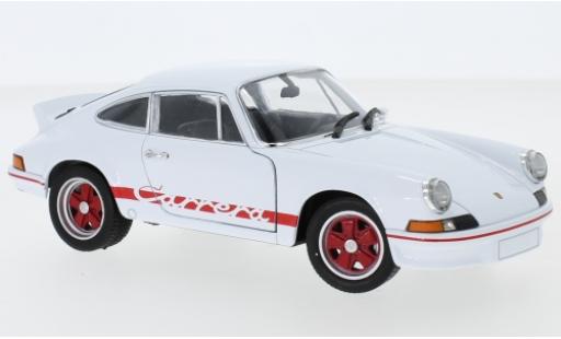 Modellautos Porsche 911 RS 1/24 Welly Carrera RS 2.7 weiss/rot 1973 Porsche 911 RS 1/24 Welly Carrera RS 2.7 weiss/rot 1973 modellautos