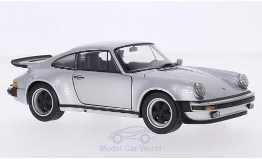 Porsche 930 Turbo 1/24 Welly 911 Turbo 3.0 silber 1974 modellautos