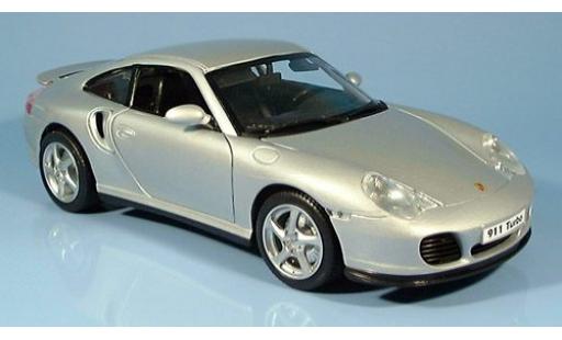 Modellautos Porsche 911 1/18 Welly Turbo silber 1:18 Porsche 911 1/18 Welly Turbo silber 1:18 modellautos