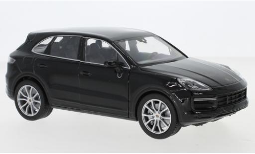 Modellautos Porsche Cayenne Turbo 1/24 Welly Turbo schwarz Porsche Cayenne Turbo 1/24 Welly Turbo schwarz modellautos