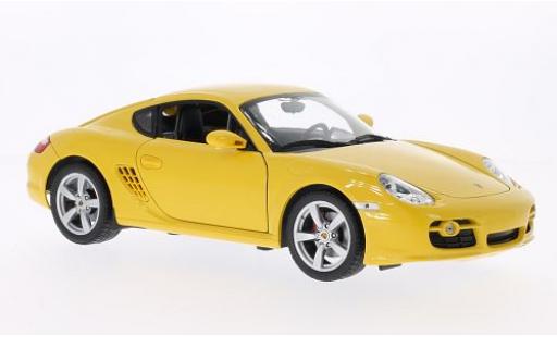 Modellautos Porsche Cayman 1/18 Welly gelb 1:18 Porsche Cayman 1/18 Welly gelb 1:18 modellautos