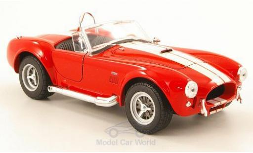 Shelby Cobra 1/24 Welly 427 SC rot/beige 1965 modellautos