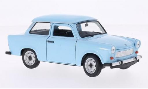 Trabant 601 1/24 Welly blau 1:24 modellautos