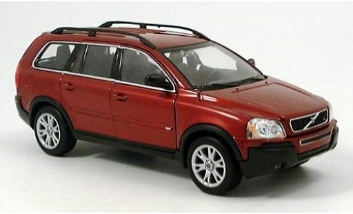 Volvo XC 1/24 Welly 90 met.-dkl.-rot 1:24 modellautos