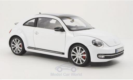 Modellautos Volkswagen Beetle 1/18 Welly weiss 2012 Volkswagen Beetle 1/18 Welly weiss 2012 modellautos