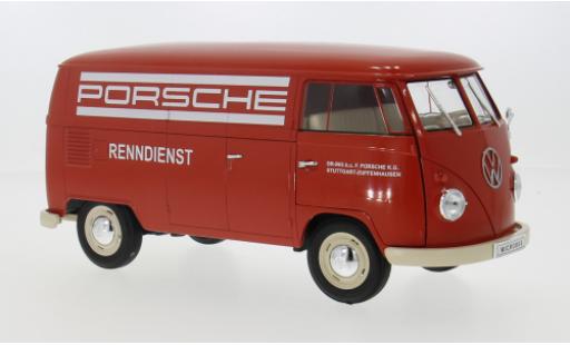 Modellautos Volkswagen Bulli 1/18 Welly T1 1963 Porsche Renndienst 1:18 Volkswagen Bulli 1/18 Welly T1 1963 Porsche Renndienst 1:18 modellautos