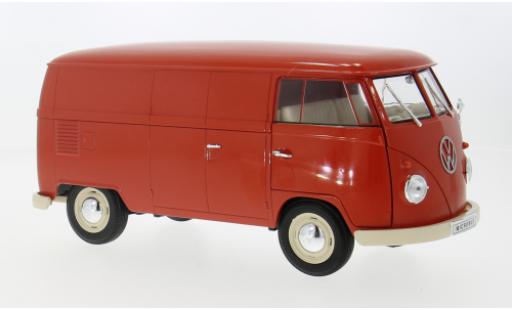 Modellautos Volkswagen Bulli 1/18 Welly T1 rot 1963 1:18 Volkswagen Bulli 1/18 Welly T1 rot 1963 1:18 modellautos