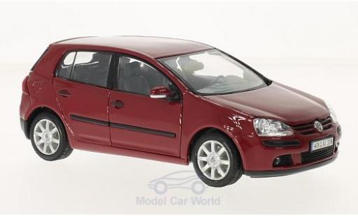 Volkswagen Golf V 1/24 Welly V rot 2004 modellautos