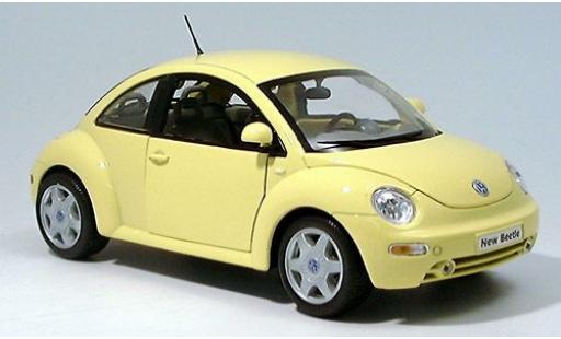 Modellautos Volkswagen New Beetle 1/18 Welly gelb 1:18 Volkswagen New Beetle 1/18 Welly gelb 1:18 modellautos