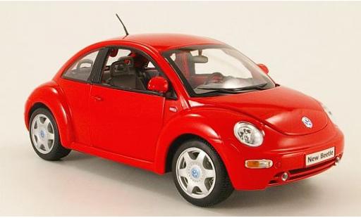 Modellautos Volkswagen New Beetle 1/18 Welly rot 1:18 Volkswagen New Beetle 1/18 Welly rot 1:18 modellautos
