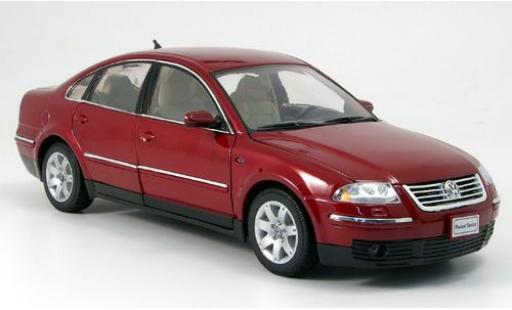 Volkswagen Passat 1/18 Welly rot-met. 2001 1:18 modellautos