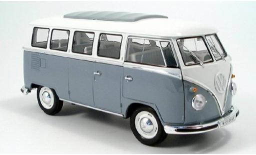 Modellautos Volkswagen T1 1/18 Welly Bus grau/weiss 1962 1:18 Volkswagen T1 1/18 Welly Bus grau/weiss 1962 1:18 modellautos