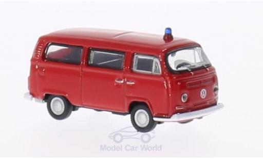 Modellautos Volkswagen T2 1/87 Welly Bus Feuerwehr 1972 Volkswagen T2 1/87 Welly Bus Feuerwehr 1972 modellautos