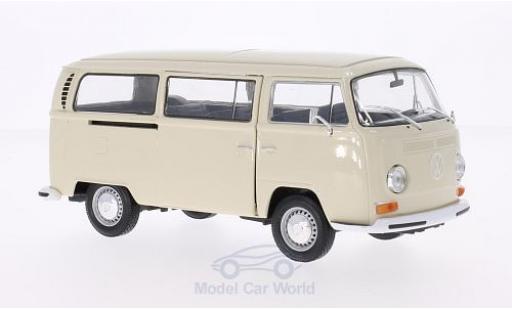 Volkswagen T2 B 1/24 Welly Bus beige 1972 modellautos