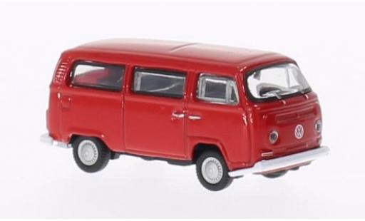 Volkswagen T2 1/24 Welly Bus rot 1972 modellautos