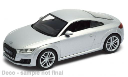 Modellautos Audi TT 1/24 Welly (8S) metallise silber 2014 Audi TT 1/24 Welly (8S) metallise silber 2014 modellautos