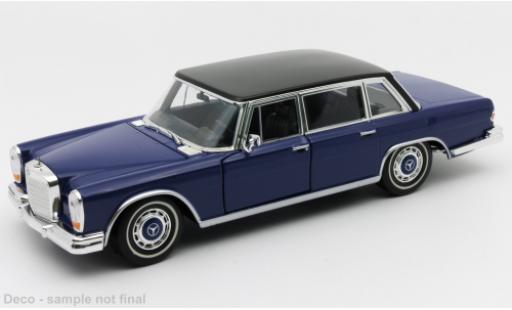 Modellautos Mercedes 600 1/24 Welly bleu 1963 Mercedes 600 1/24 Welly bleu 1963 modellautos
