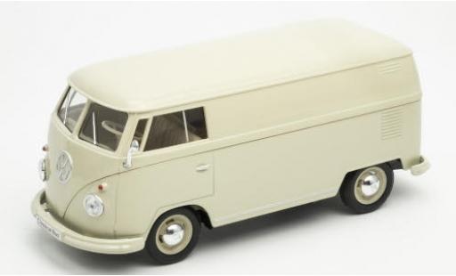 Modellautos Volkswagen T1 1/24 Welly bus fourgon beige 1963 Volkswagen T1 1/24 Welly bus fourgon beige 1963 modellautos