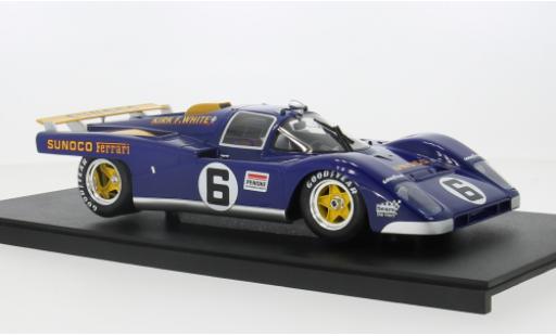Ferrari 512 1/18 Werk83 M 24h Daytona 1971 Team Sunoco #6 1:18 modellautos
