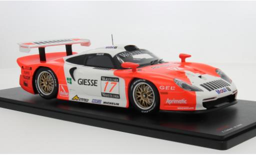 Porsche 996 GT1 1/18 Werk83 911 rot/weiss FIA GT Championship 1997 #17 1:18 modellautos