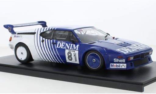 Modellautos Bmw M1 1/18 Werk83 Procar No.81 GS Tuning Denim Procar 1980 Bmw M1 1/18 Werk83 Procar No.81 GS Tuning Denim Procar 1980 modellautos