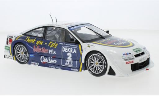 Opel Calibra 1/18 Werk83 V6 4x4 No.2 Team Rosberg Thank you Keke DTM Hockenheim 1995 modellautos