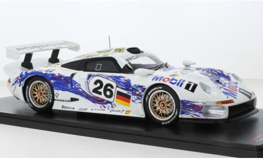 Porsche 993 1/18 Werk83 911 GT1 No.26 AG 24h Le Mans 1996 modellautos