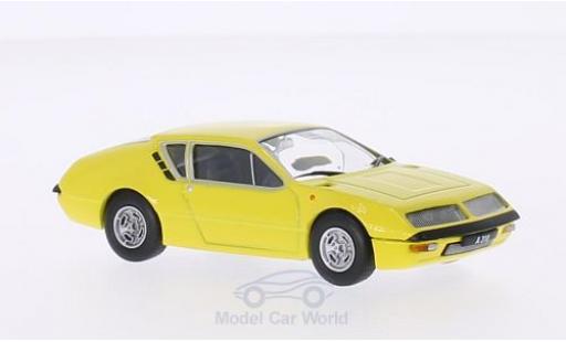 Alpine A310 1/43 WhiteBox Renault 1600 gelb 1972 modellautos