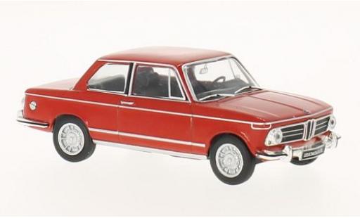 Bmw 2002 1/43 WhiteBox ti rot 1968 modellautos