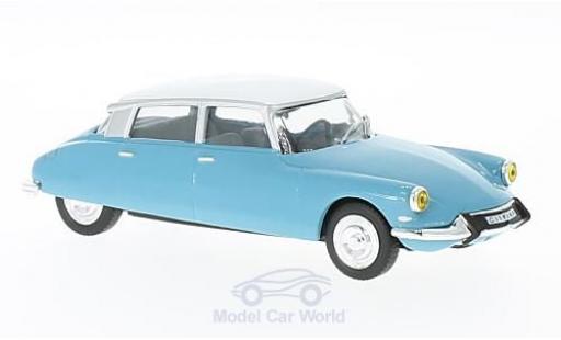 Citroen DS 19 1/43 WhiteBox 19 blau/weiss 1966 modellautos