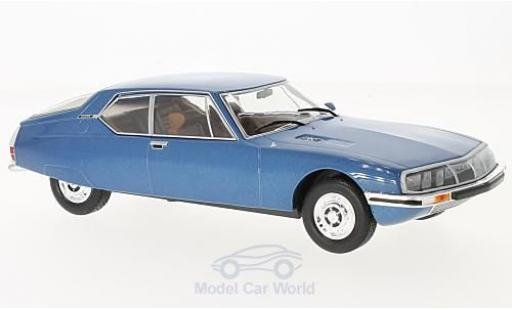 Citroen SM 1/24 WhiteBox mettalic blau 1970 modellautos