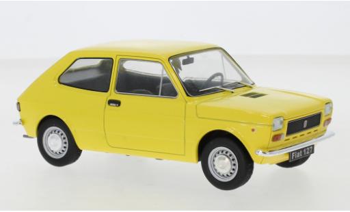 Fiat 127 1/24 WhiteBox gelb modellautos